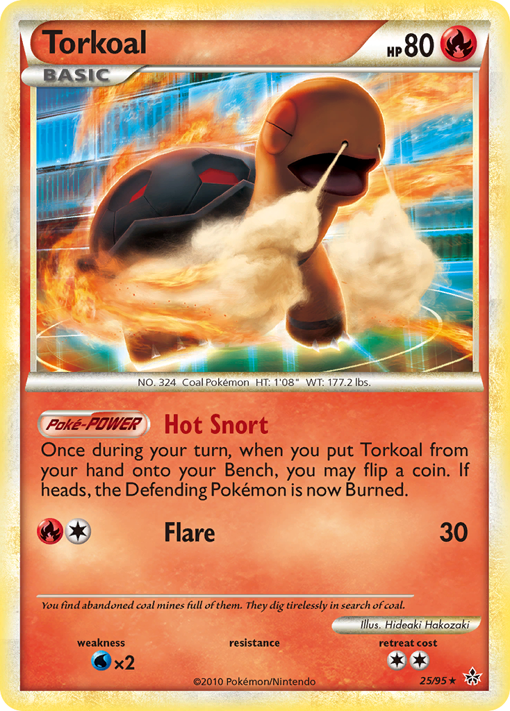 Torkoal (25/95) [HeartGold & SoulSilver: Unleashed] | Devastation Store