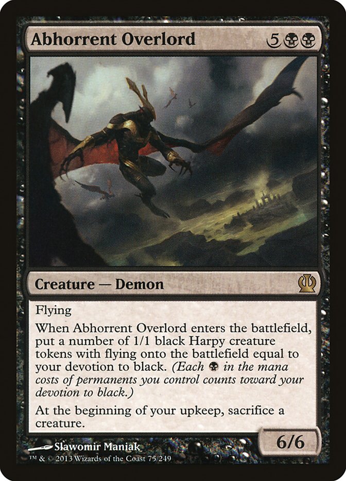 Abhorrent Overlord [Theros] - Devastation Store | Devastation Store
