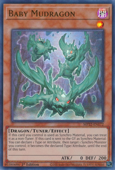 Baby Mudragon [MP22-EN172] Ultra Rare | Devastation Store