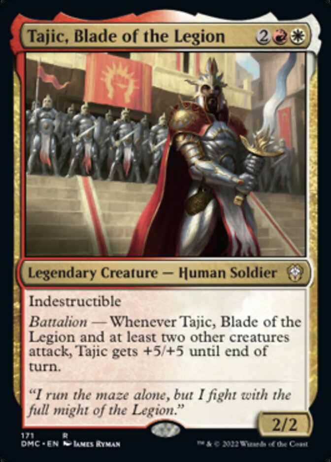 Tajic, Blade of the Legion [Dominaria United Commander] | Devastation Store