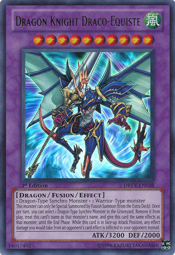 Dragon Knight Draco-Equiste [DREV-EN038] Ultra Rare | Devastation Store