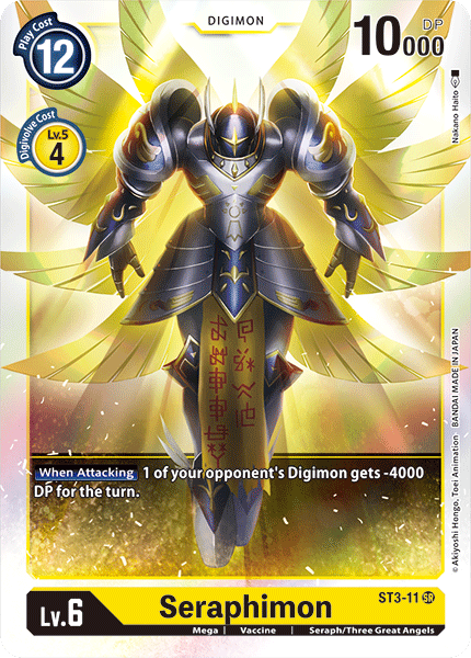 Seraphimon [ST3-11] [Starter Deck: Heaven's Yellow] | Devastation Store