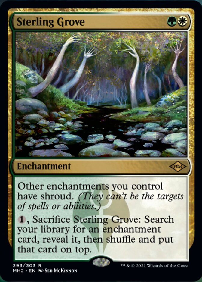 Sterling Grove (Foil Etched) [Modern Horizons 2] | Devastation Store