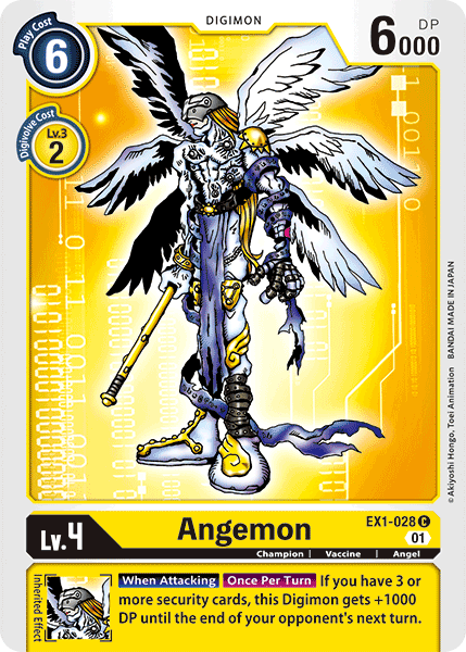 Angemon [EX1-028] [Classic Collection] | Devastation Store
