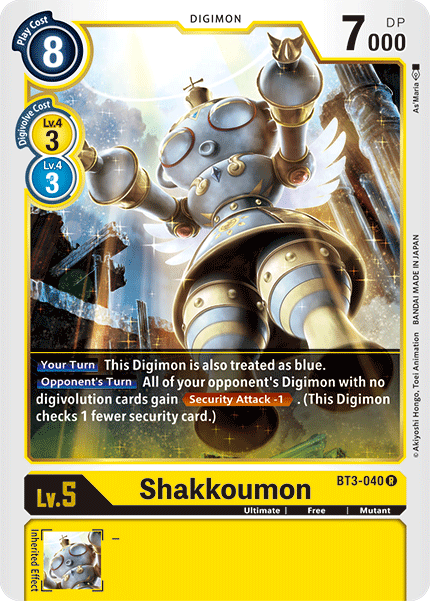 Shakkoumon [BT3-040] [Release Special Booster Ver.1.5] | Devastation Store