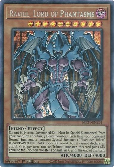 Raviel, Lord of Phantasms [MP21-EN254] Prismatic Secret Rare | Devastation Store