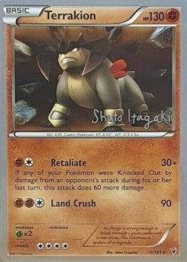 Terrakion (73/101) (Terraki-Mewtwo - Shuto Itagaki) [World Championships 2012] | Devastation Store