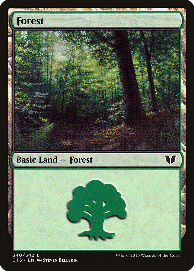 Forest (340) [Commander 2015] - Devastation Store | Devastation Store