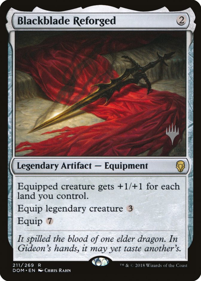 Blackblade Reforged (Promo Pack) [Dominaria Promos] | Devastation Store