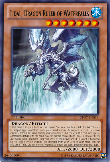 Tidal, Dragon Ruler of Waterfalls [LTGY-EN039] Rare | Devastation Store