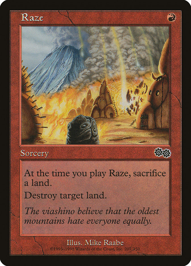 Raze [Urza's Saga] - Devastation Store | Devastation Store