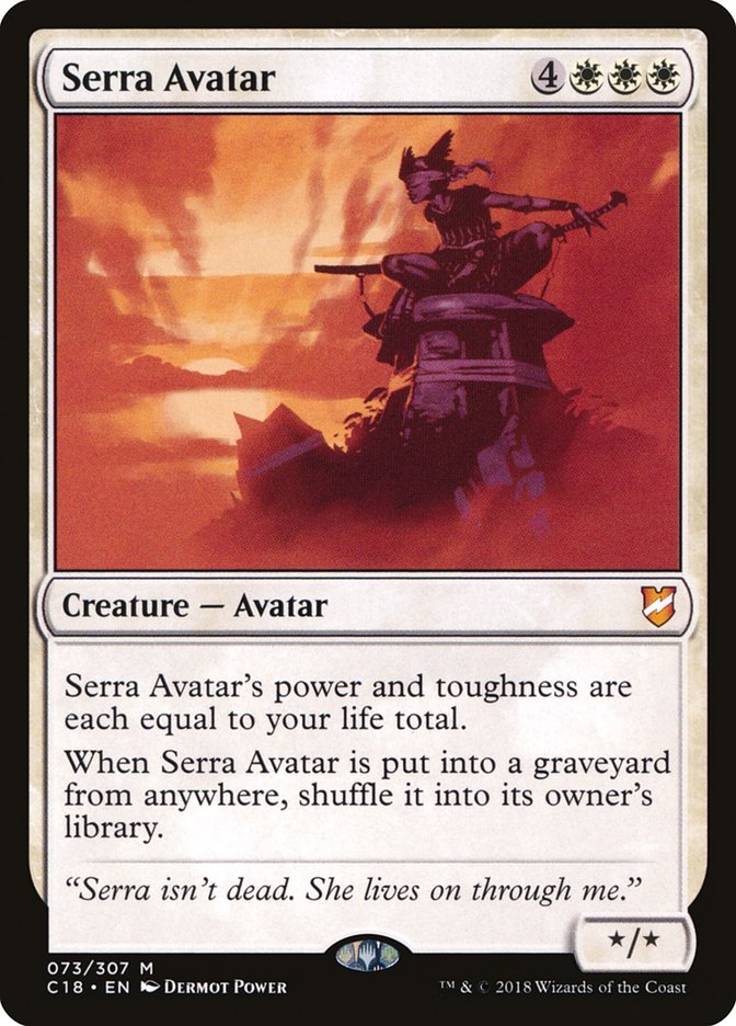 Serra Avatar [Commander 2018] - Devastation Store | Devastation Store