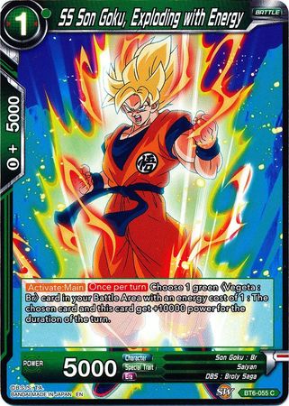 SS Son Goku, Exploding with Energy [BT6-055] | Devastation Store