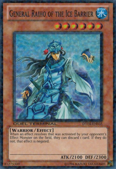 General Raiho of the Ice Barrier [DT04-EN035] Super Rare | Devastation Store