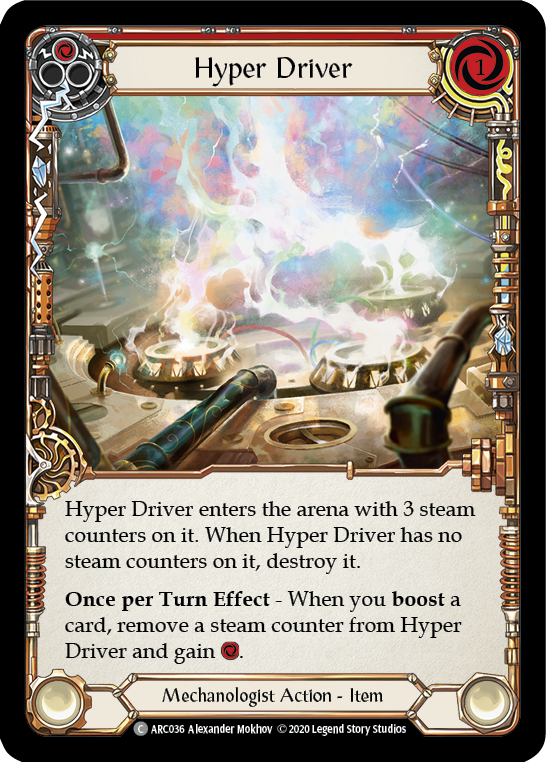 Hyper Driver [ARC036] Unlimited Edition Rainbow Foil - Devastation Store | Devastation Store