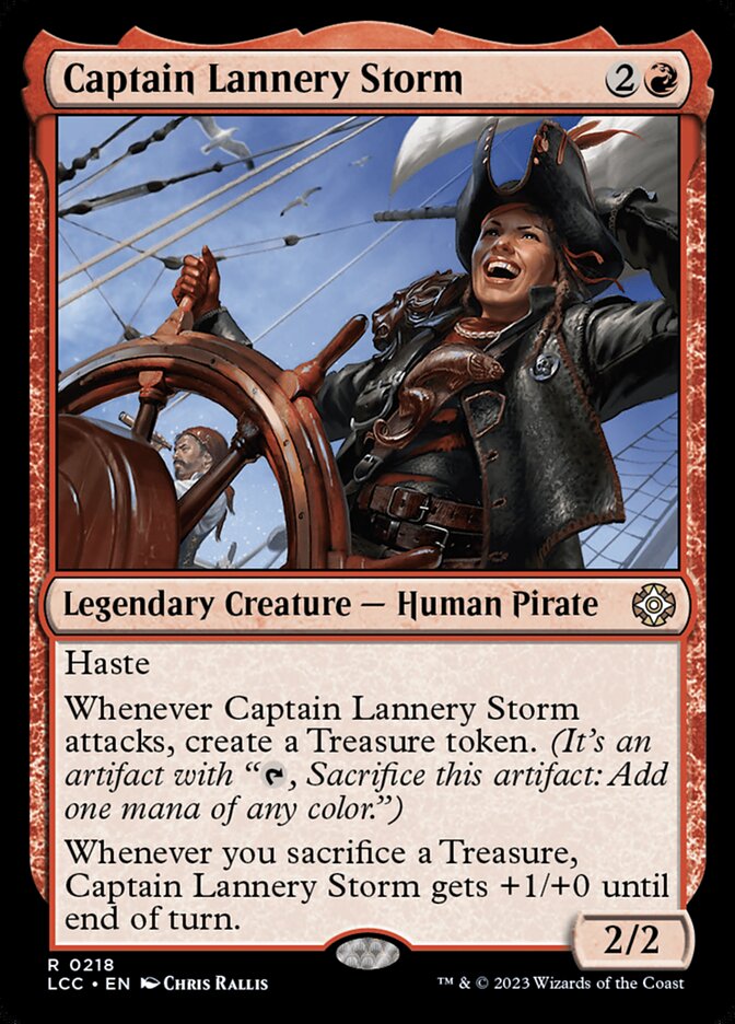 Captain Lannery Storm [The Lost Caverns of Ixalan Commander] | Devastation Store