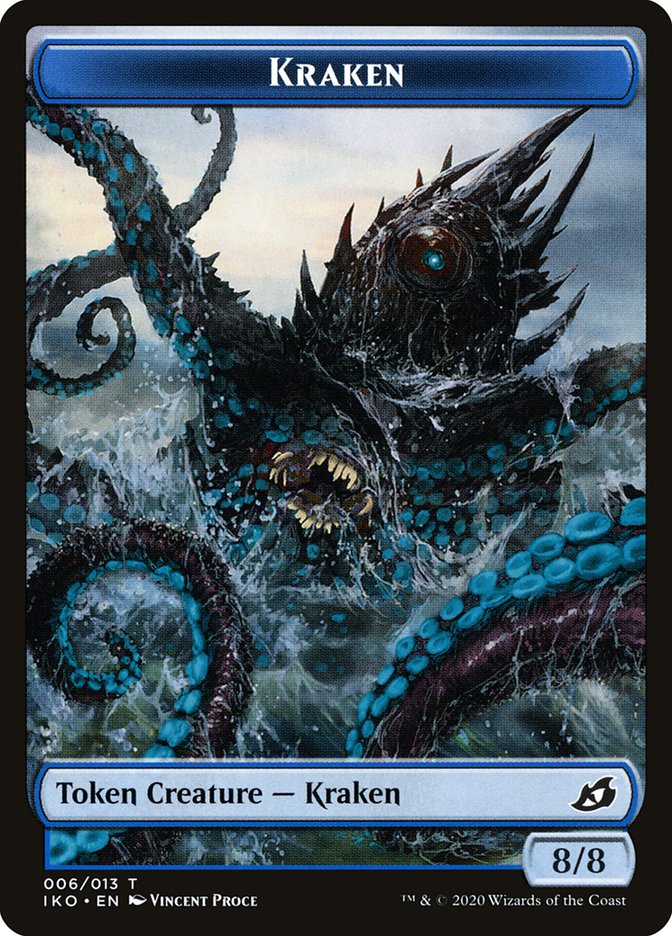 Kraken [Ikoria: Lair of Behemoths Tokens] | Devastation Store