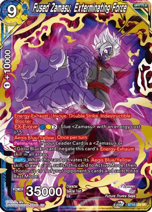 Fused Zamasu, Exterminating Force [BT16-129] | Devastation Store