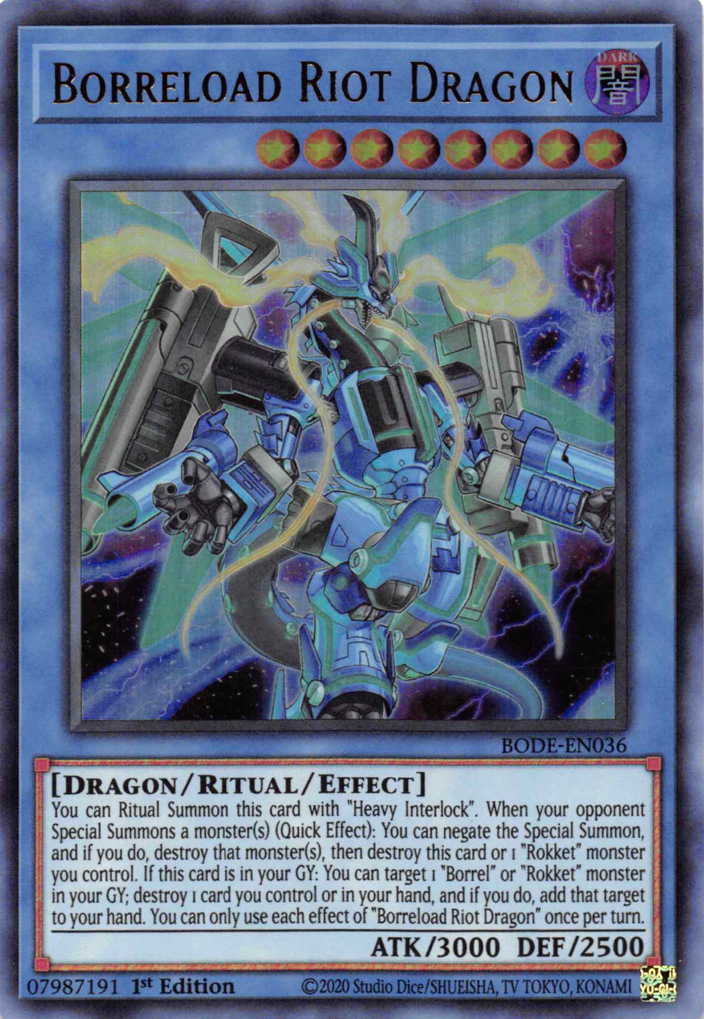 Borreload Riot Dragon [BODE-EN036] Ultra Rare | Devastation Store