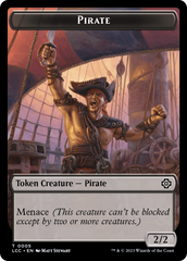 City's Blessing // Pirate (0005) Double-Sided Token [The Lost Caverns of Ixalan Commander Tokens] | Devastation Store