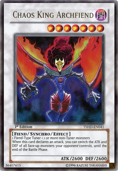 Chaos King Archfiend [TSHD-EN041] Ultra Rare | Devastation Store