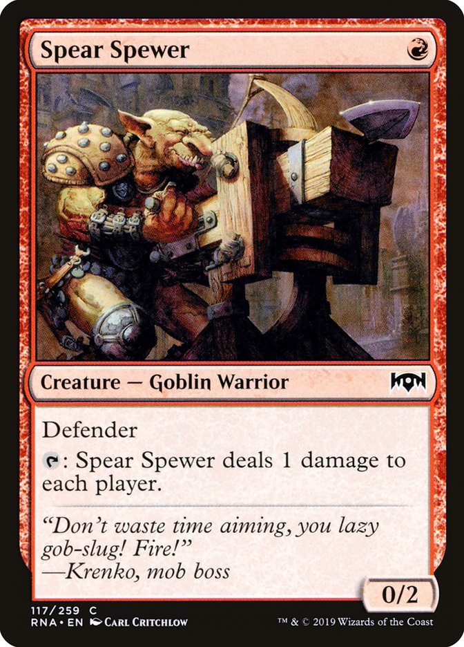 Spear Spewer [Ravnica Allegiance] | Devastation Store