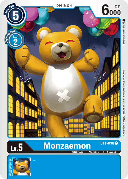 Monzaemon [BT1-038] [Release Special Booster Ver.1.0] | Devastation Store