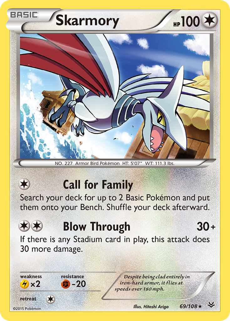 Skarmory (69/108) [XY: Roaring Skies] | Devastation Store