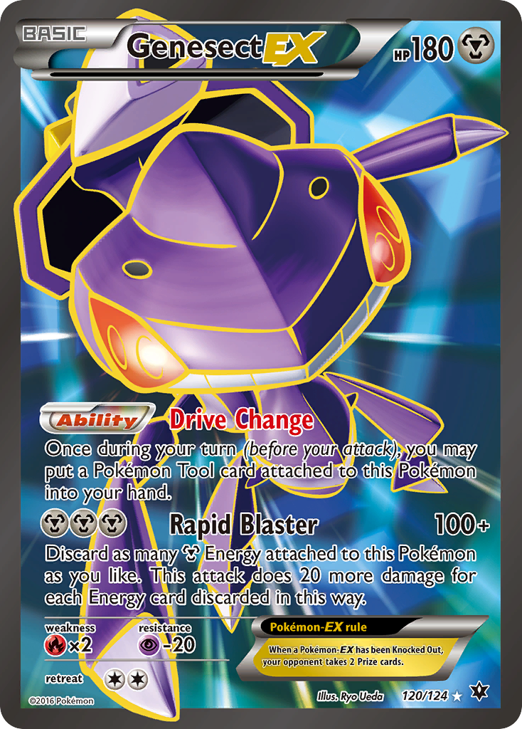 Genesect EX (120/124) [XY: Fates Collide] | Devastation Store