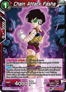 Chain Attack Fasha (Uncommon) [BT13-007] | Devastation Store