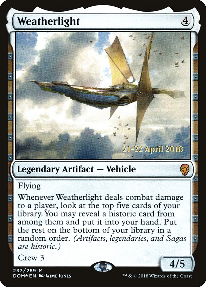 Weatherlight  [Dominaria Prerelease Promos] | Devastation Store