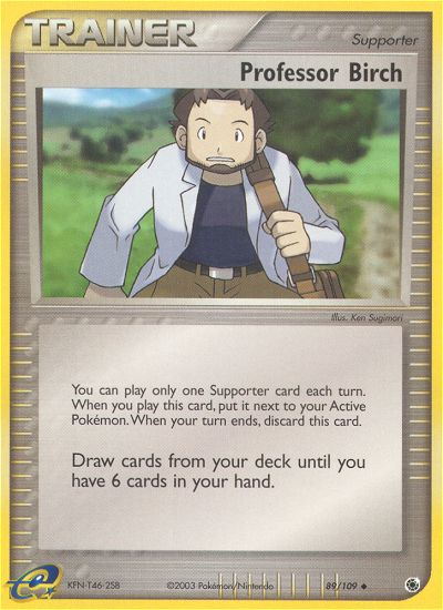 Professor Birch (89/109) [EX: Ruby & Sapphire] | Devastation Store