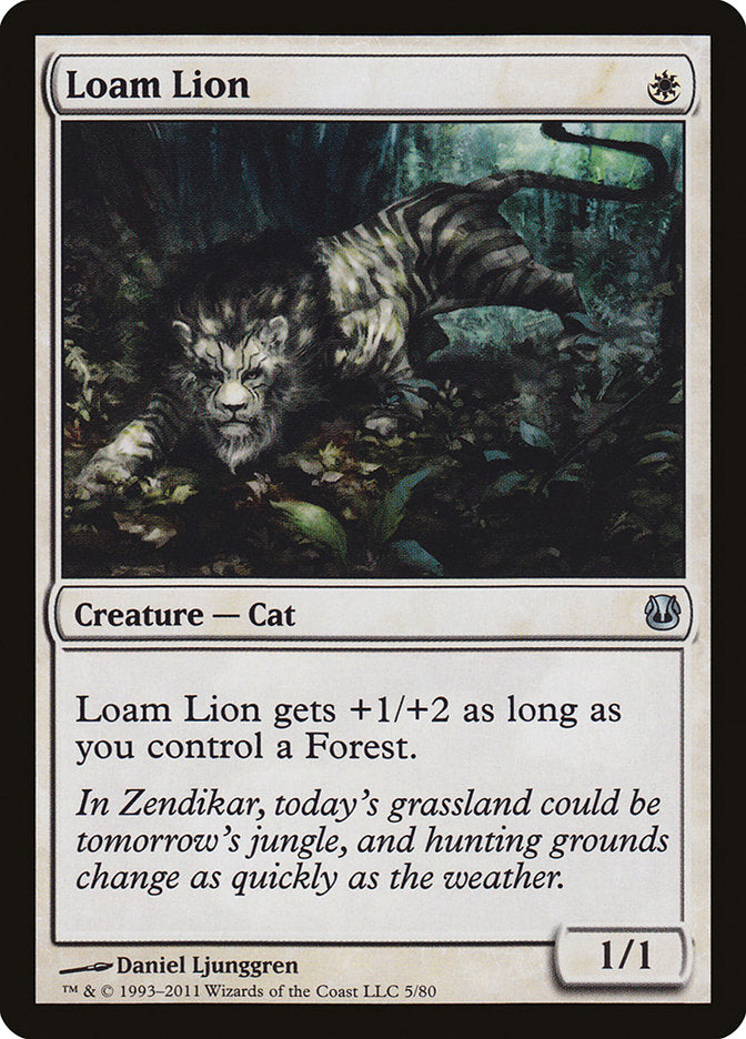 Loam Lion [Duel Decks: Ajani vs. Nicol Bolas] | Devastation Store