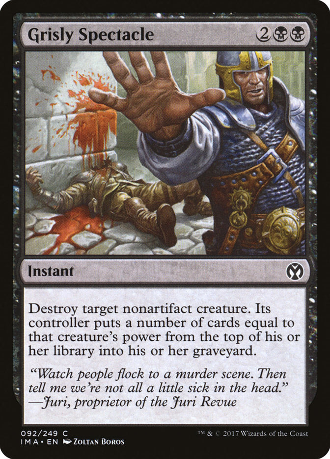 Grisly Spectacle [Iconic Masters] - Devastation Store | Devastation Store