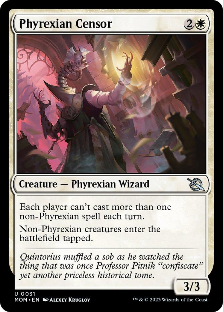 Phyrexian Censor [March of the Machine] | Devastation Store
