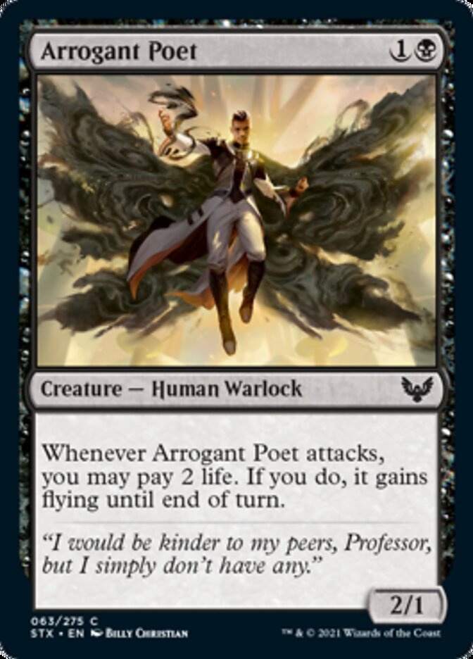 Arrogant Poet [Strixhaven: School of Mages] | Devastation Store