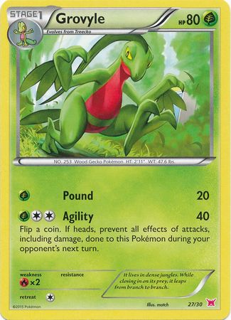 Grovyle (27/30) [XY: Trainer Kit 2 - Latias] | Devastation Store