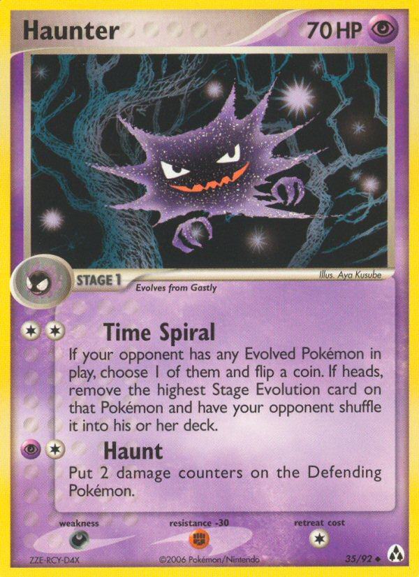 Haunter (35/92) [EX: Legend Maker] | Devastation Store