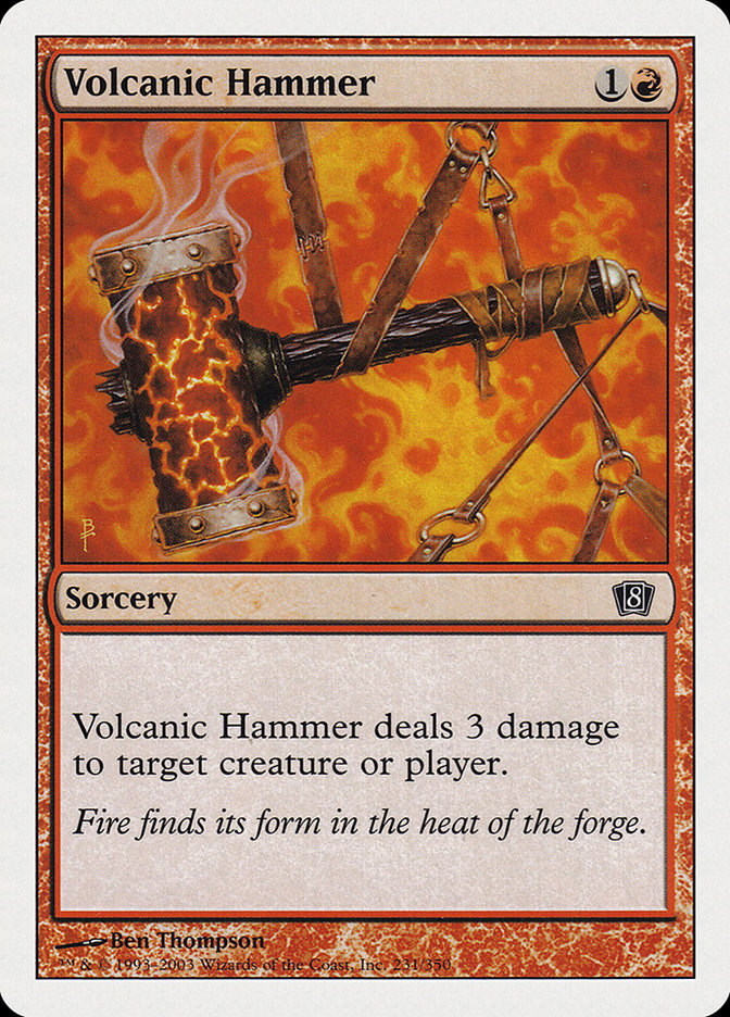 Volcanic Hammer [Eighth Edition] - Devastation Store | Devastation Store