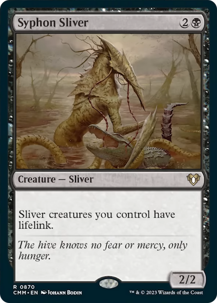 Syphon Sliver [Commander Masters] | Devastation Store