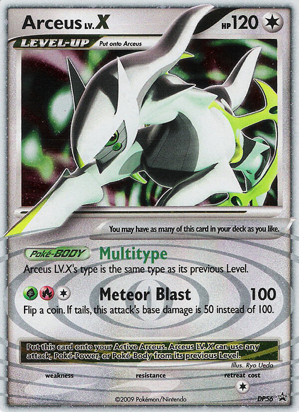 Arceus LV.X (DP56) [Diamond & Pearl: Black Star Promos] | Devastation Store