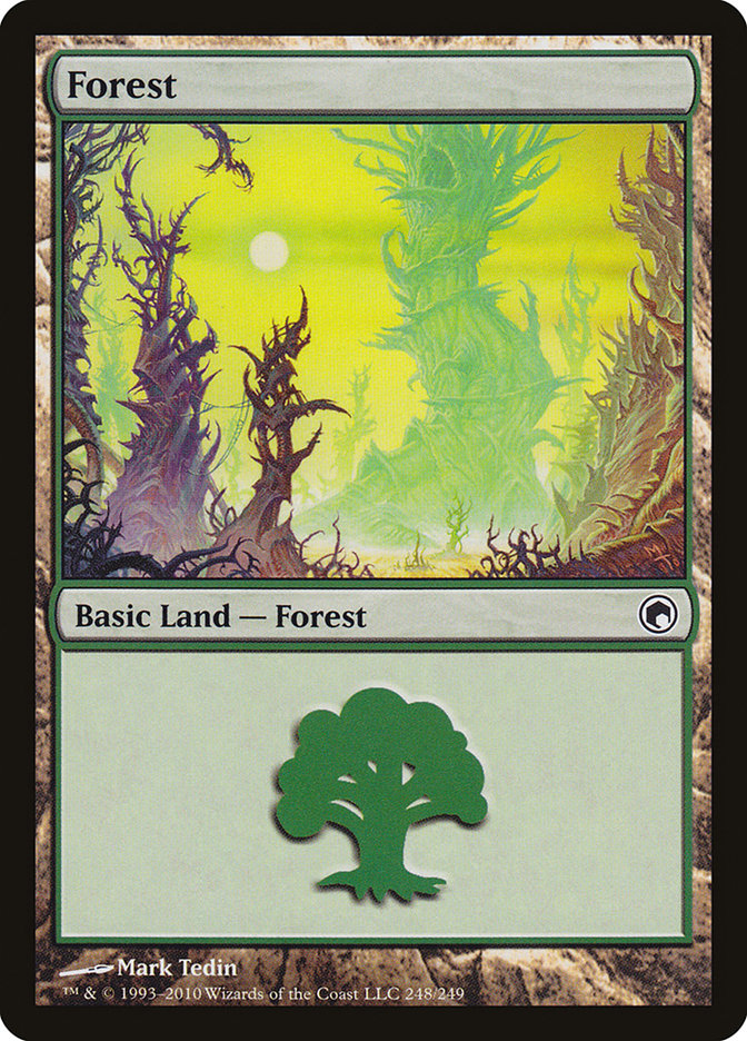 Forest (248) [Scars of Mirrodin] - Devastation Store | Devastation Store