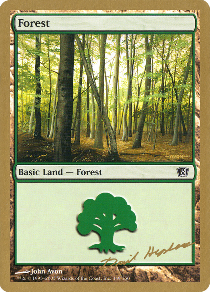 Forest (dh349) (Dave Humpherys) [World Championship Decks 2003] | Devastation Store