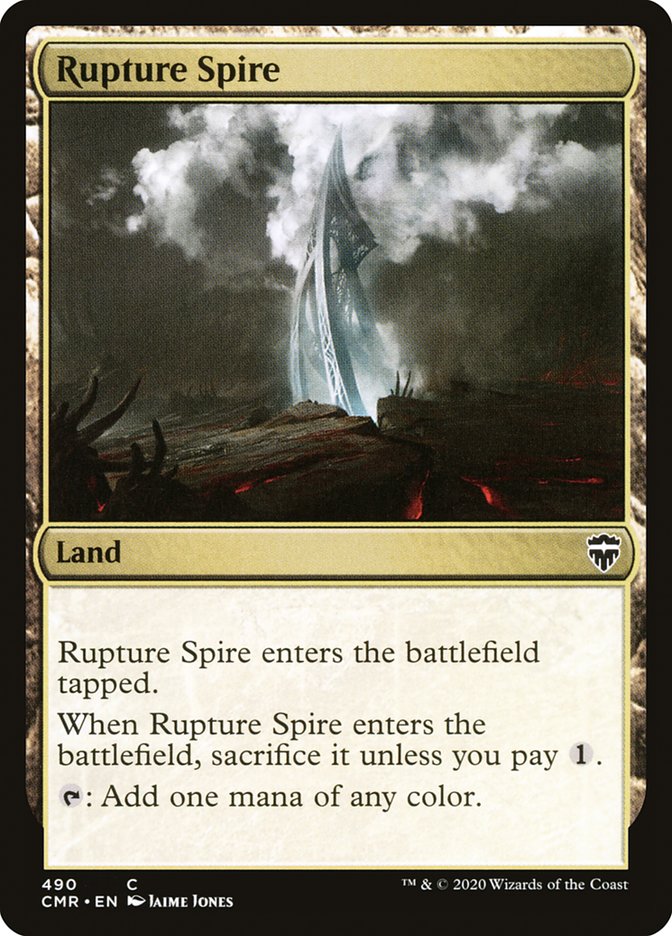 Rupture Spire [Commander Legends] | Devastation Store