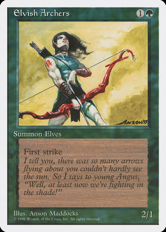 Elvish Archers [Introductory Two-Player Set] | Devastation Store