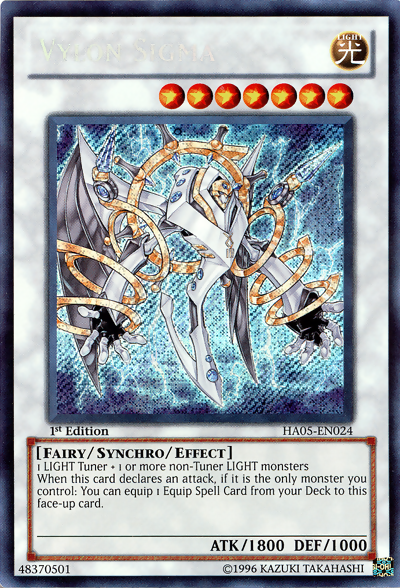 Vylon Sigma [HA05-EN024] Secret Rare | Devastation Store