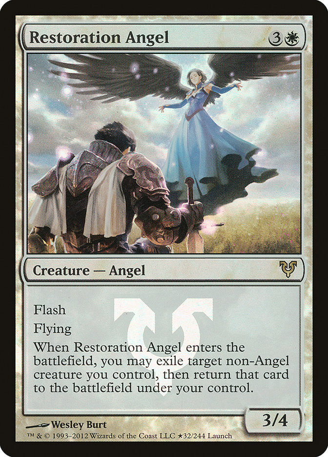 Restoration Angel (Launch) [Avacyn Restored Prerelease Promos] | Devastation Store