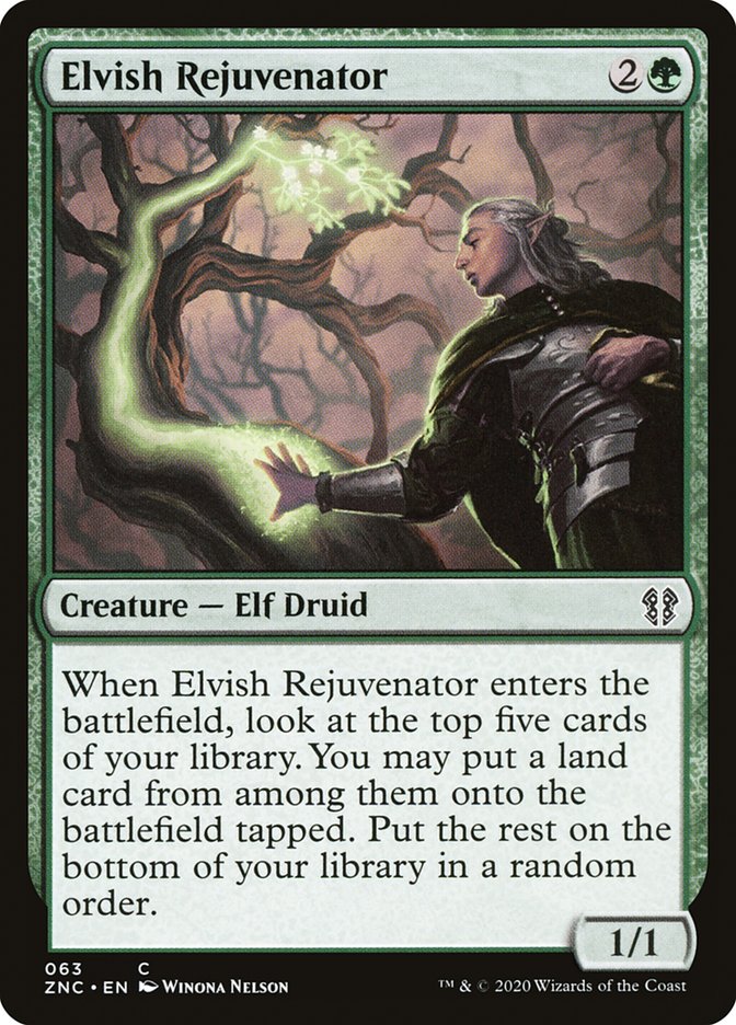 Elvish Rejuvenator [Zendikar Rising Commander] | Devastation Store