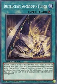 Destruction Swordsman Fusion [SBCB-EN015] Common | Devastation Store