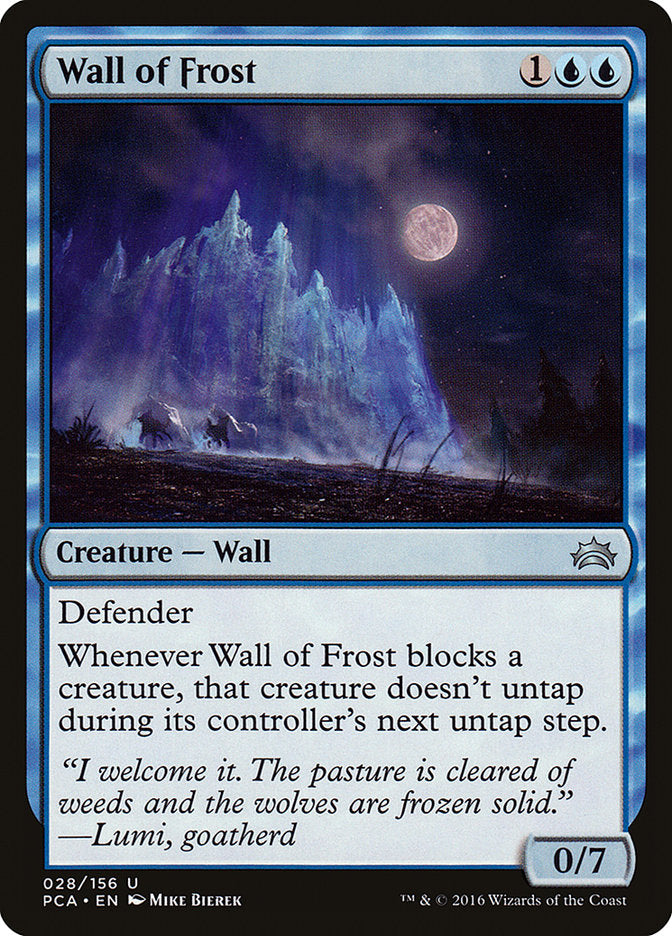 Wall of Frost [Planechase Anthology] - Devastation Store | Devastation Store